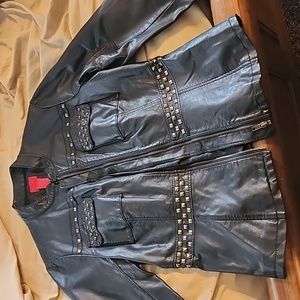 Leather jacket